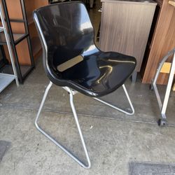 1990s Vintage Black  IKEA Snille Chair