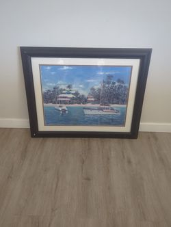 Boat Picture Frame