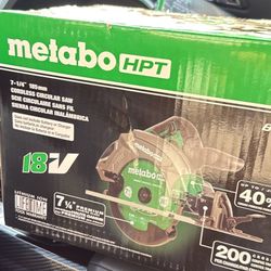 Metabo HPT CIRCULAR SAWMultiVolt 18-volt 7-1/4-in Cordless (VALUE 200)