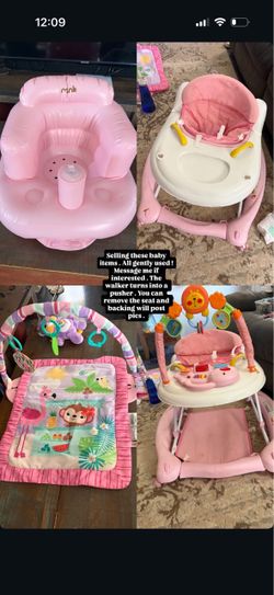 Gently used baby items