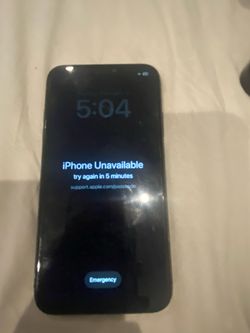 iPhone 11 locked