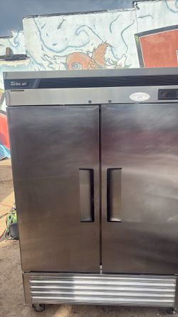 Turbo Air TSR-49SD 2-Door Commercial Stainless Steel Reach-In Refrigerator