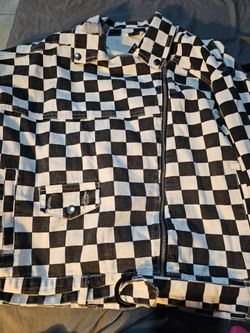 Signature checkered jacket