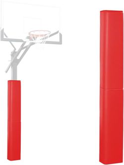60“ x 20“ VANCL Square Pole Pads Base Padding Basketball Pole Pads Heavy Duty Square Pole Pads Outdoor Fits 4"x4", 5"x5", 6"x6",6"x8", 8"x8" Poles and