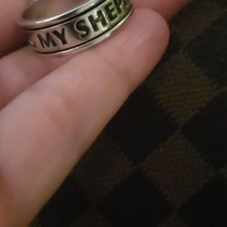 Retired James Avery Mens Ring The Lord Is My Shepard Sz 10