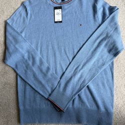 Blue Tommy Hilfiger Pull Over 