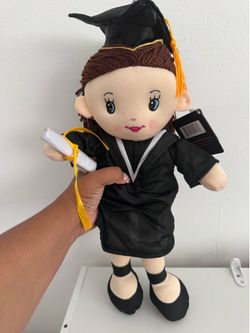 Boy and Girl Graduation plush toys