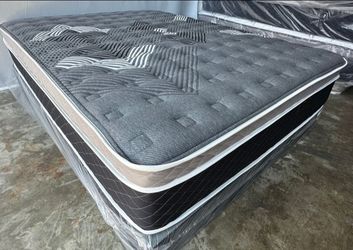 Queen Oasis Thermal Comfort Europillow Top 12inch Matres!
