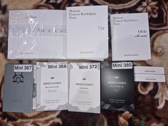 Niche Parfums and Colognes Travel size
