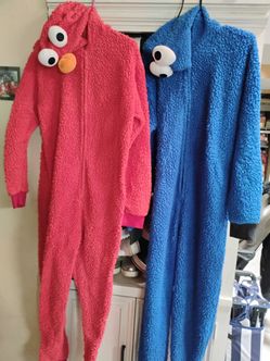 Elmo and Cookie monster Costume