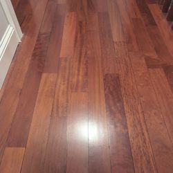 Recovered Santos Mahogany Flooring