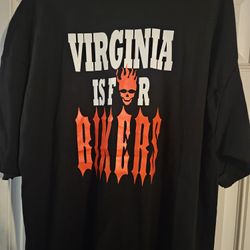 Virginia Is For  Bikers  Tee Shirt 