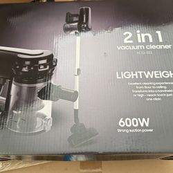New In Box Corded 600w Stick Vacuum Cleaner, Plug in Stick Vacuum Cleaner for Home, Handheld Vacuum Cleaner