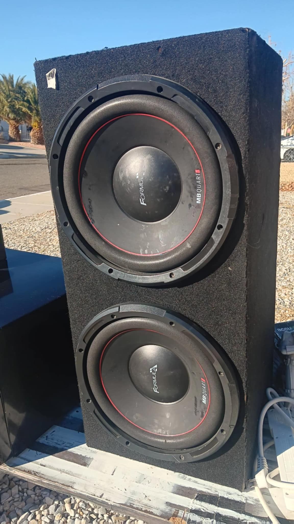 Subwoofer Double Speaker