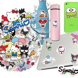 Sanrio Sticker Computer Phone Water Cup Sticker Waterproof Sticker
