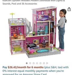 Wooden Doll House 