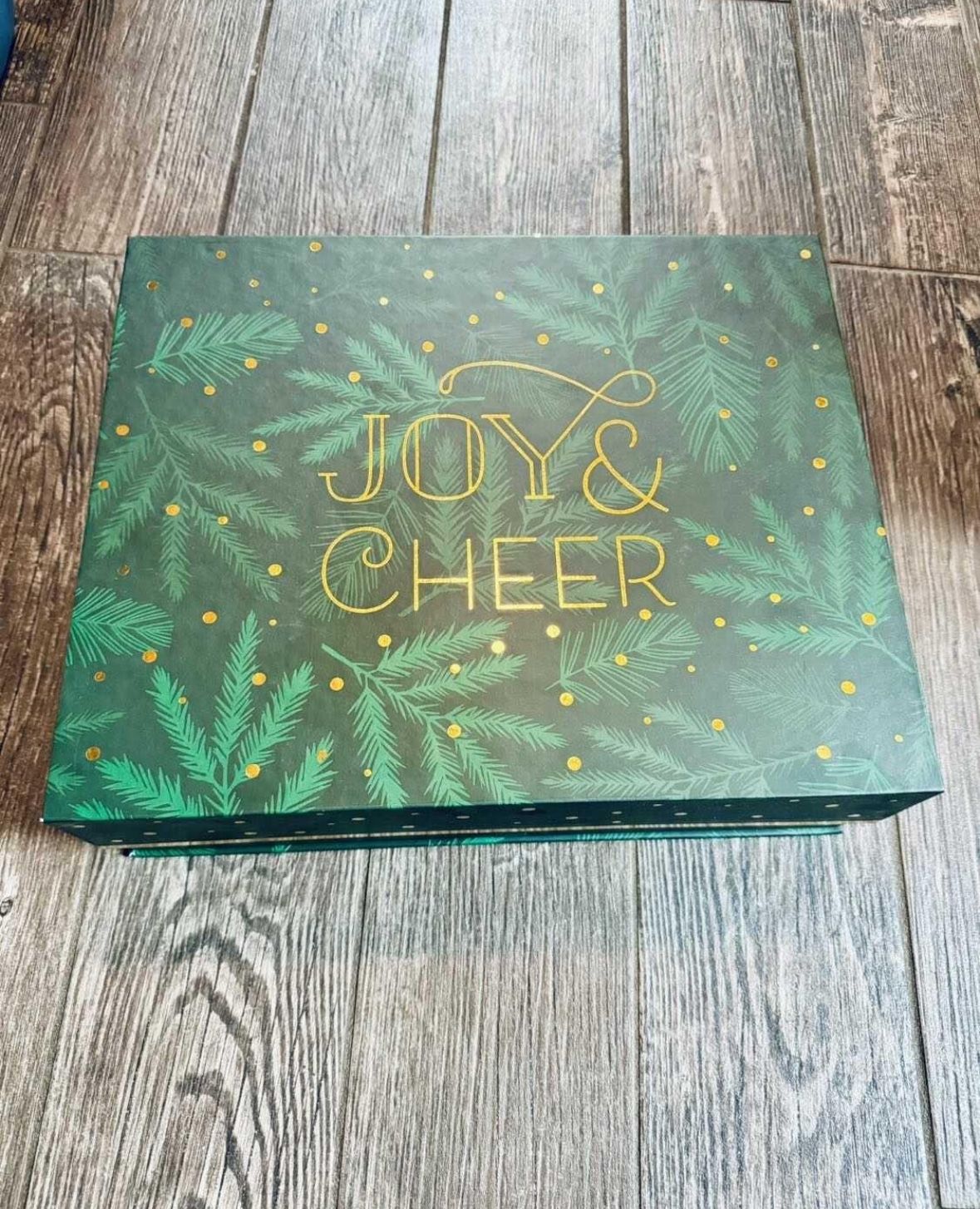 Joy & Cheer Gift Box 15.75X13X4.75