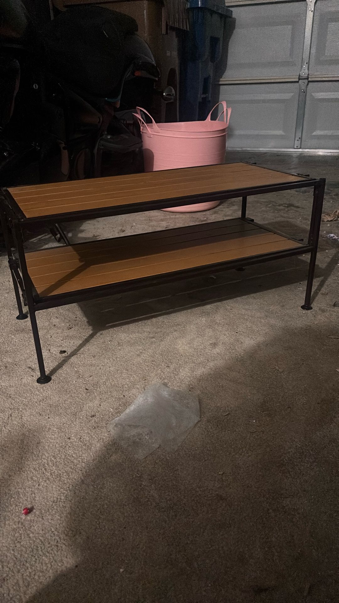 Used 2 Tear Shoe Rack