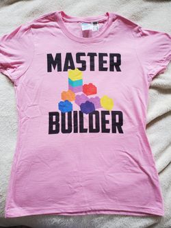 Lego T-Shirt Women's Small Pink