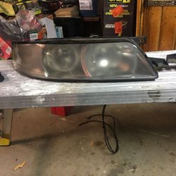 One Piece Clear Headlight Assembly For 1996 Nissan Maxima