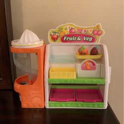 Shopkins Used Fruit And Veg Play set