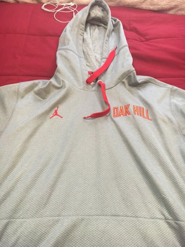 Oak Hill Basketball sweatshirt and hat