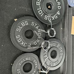 45 Lbs Barbell Plates 