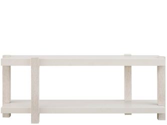 Modern White/Mist Console Table
