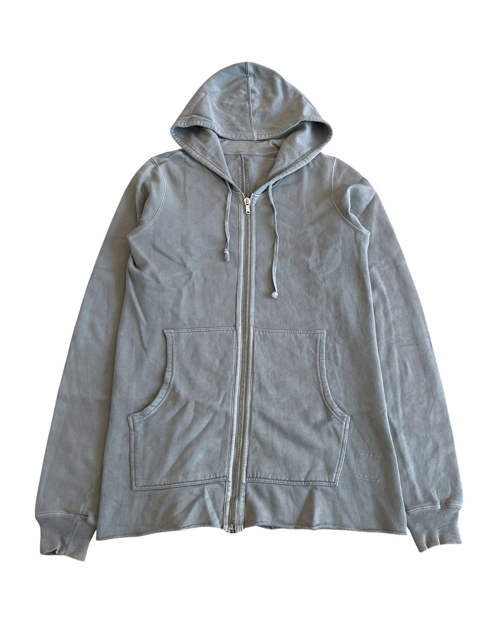 Rick Owens Drkshdw 2000s Olmar & Mirta Lichen Dust Long Hoodie Size XS fits Medium-Large