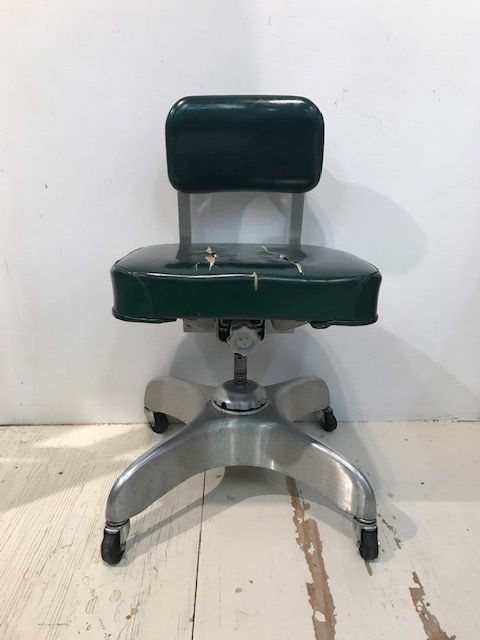 Vintage Propeller Base Industrial Tanker Office Chair By Emeco  