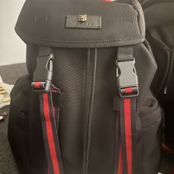 Gucci Drawstring Backpack