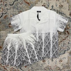 Amiri 2 piece dress set men’s size L/XL