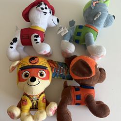 Plush Paw Patrol Toys Clean!