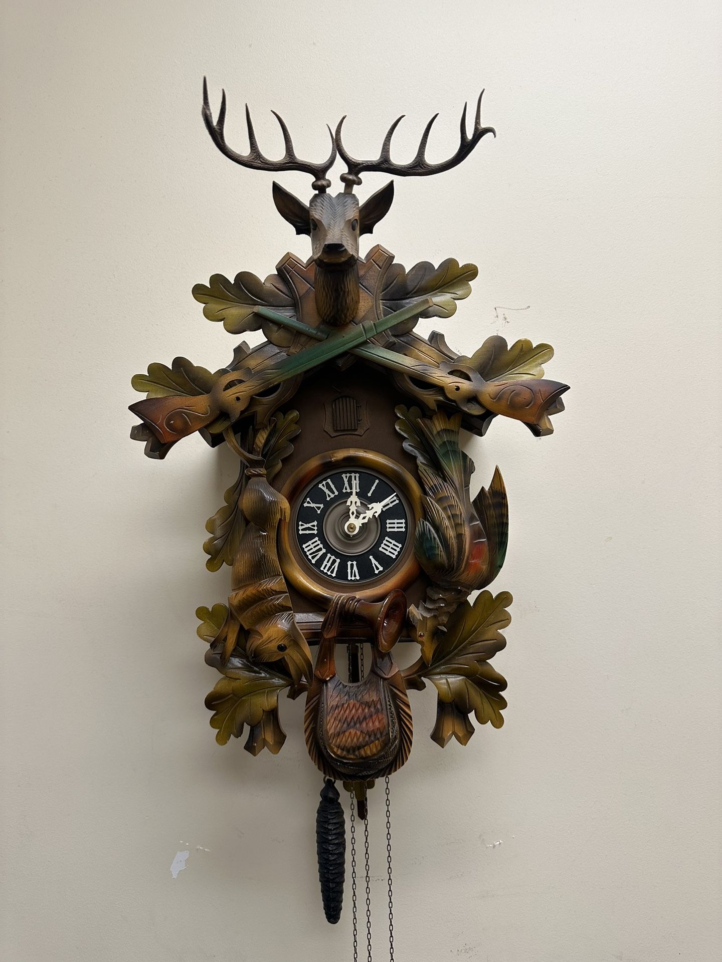 antique cuckoo clock