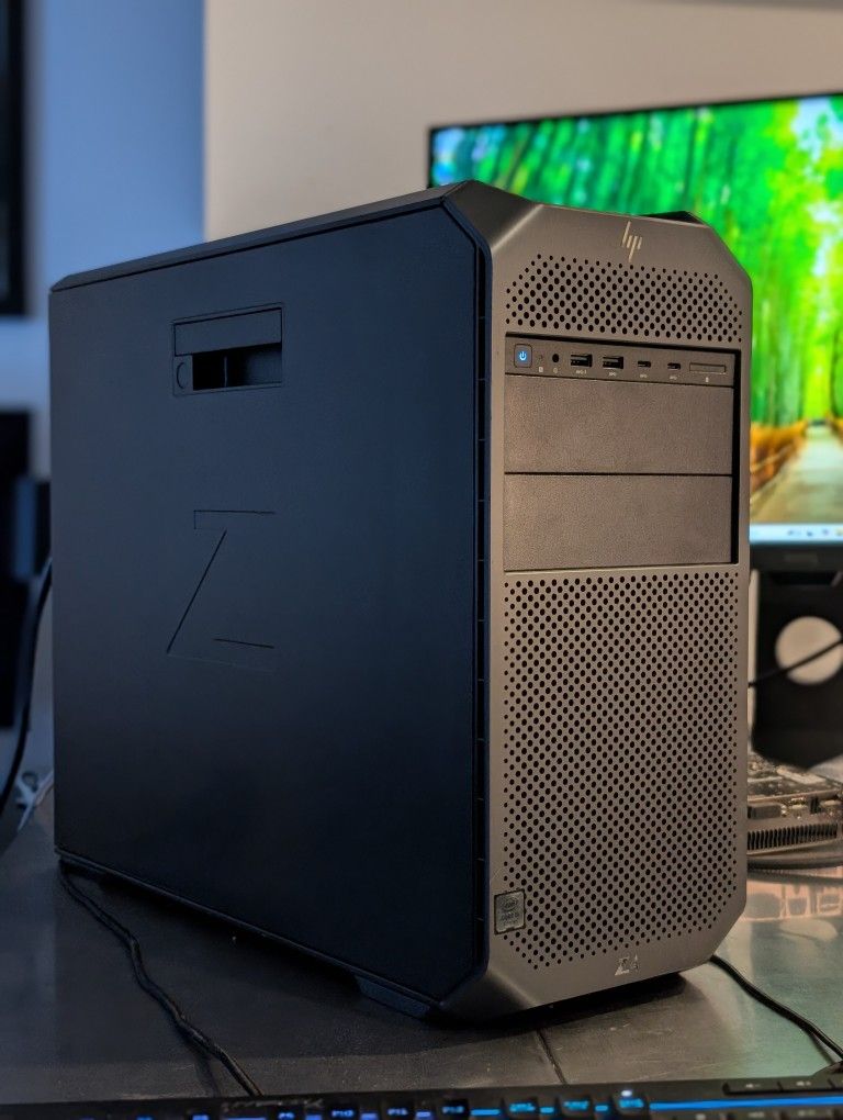 (2) HP Z4 G4 Workstation Desktop Intel i9-10900X Nvidia RTX Quadro 4000 GPU 32GB 2.5TB SSD/HDD