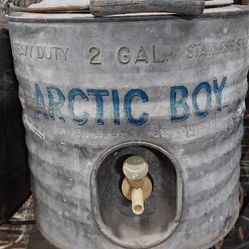 Vintage Artic Boy Drink Dispenser