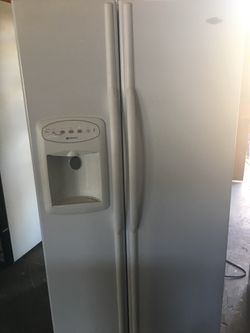 Maytag white refrigerator