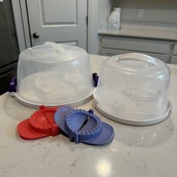 cake container plastic