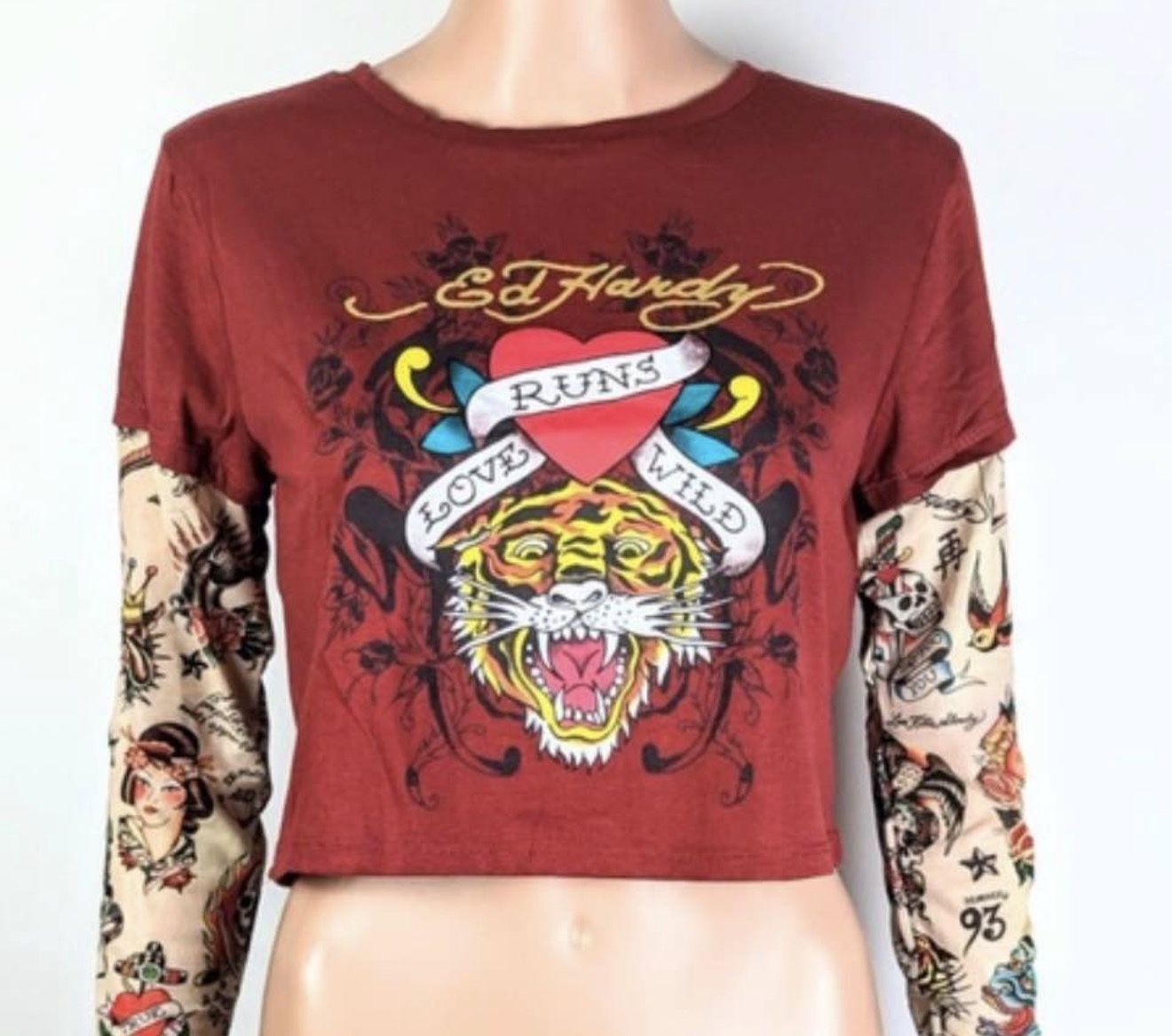 Ed Hardy Long Sleeve (read description)