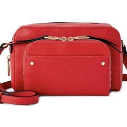 Megan multi compartment adjustable Crossbody handbag
