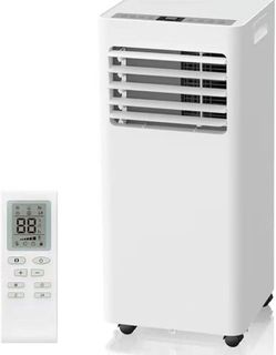 Portable Air Conditioners 8000 BTU,Quiet Portable AC Units for Rooms 3-IN-1 Cools Up to 500 Sq.Ft with Dehumidifier,Fan,Remote Control,24H Timer,Sleep