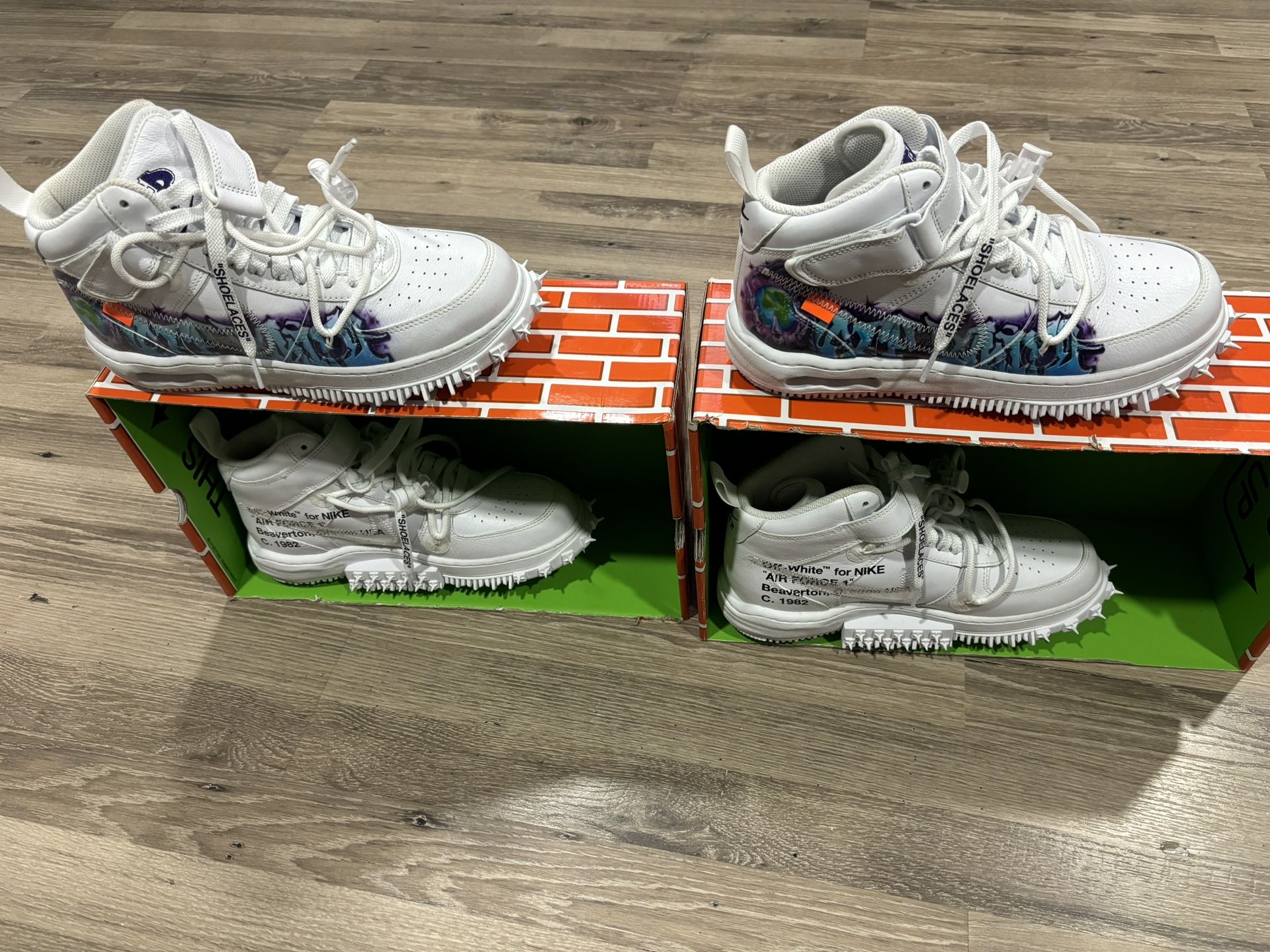 Air Force 1 Mid Sp Off White 
