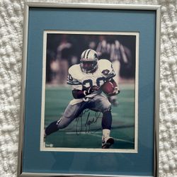Barry Sanders Authenticated