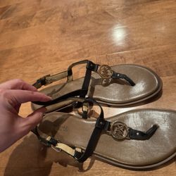 Women’s Michael Kors, leather sandals, shipping available