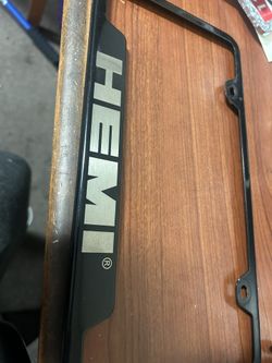 Hemi License Plate Frame