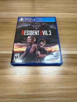 Resident evil 3 PS4