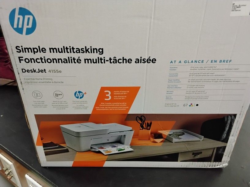 HP Printer Model: Deskjet 4255E Color Printer
