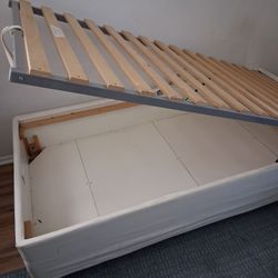 Used Ikea bed frame.