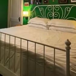King Size LEIRVIK Bed Frame 