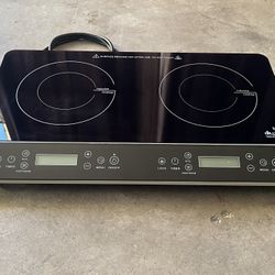 Duxtop Induction Double Burner Cooktop 1800w